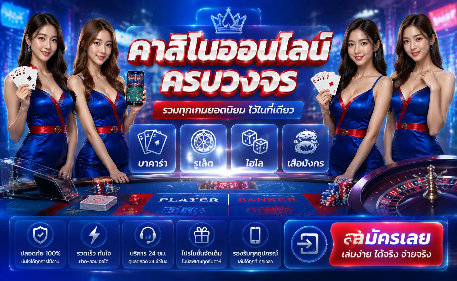 คาสิโนออนไลน์ FIWFUN88 บาคาร่าถ่ายทอดสด